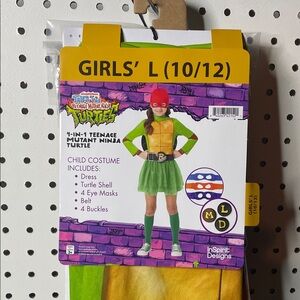 NWT Teenage Mutant Ninja Turtles Costume - 4 in 1